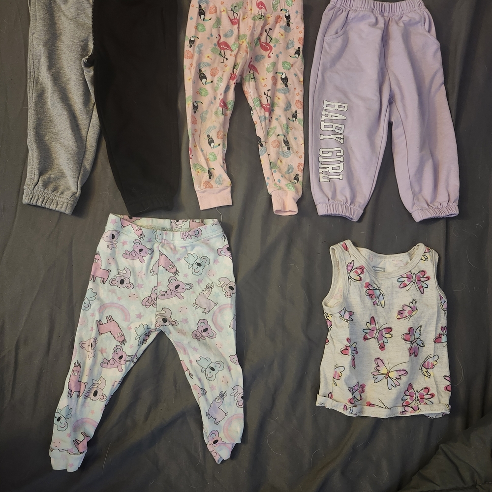 Colorful Baby Girl Clothing Lots Sz 12-18 Months